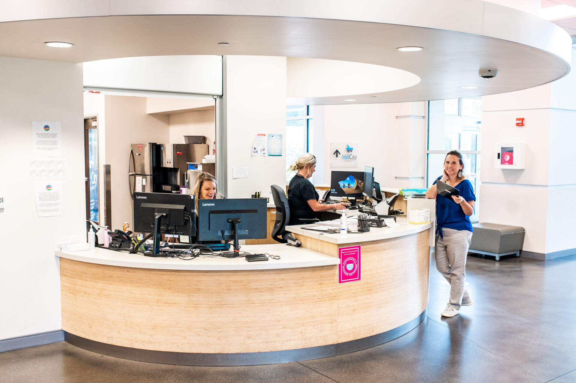 CAN front desk
